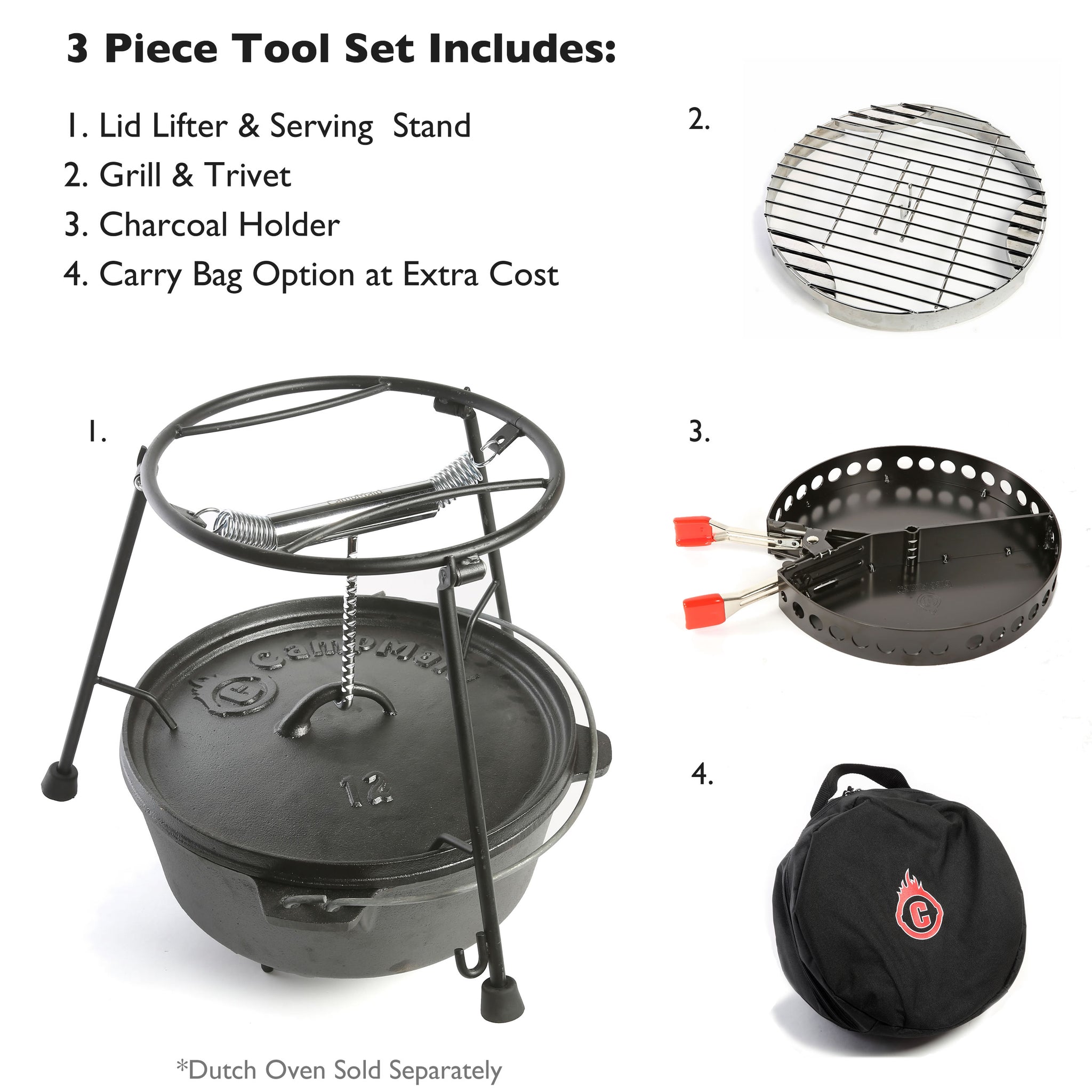 20 Helpful Camp Dutch Oven Cooking Tools And Accessories